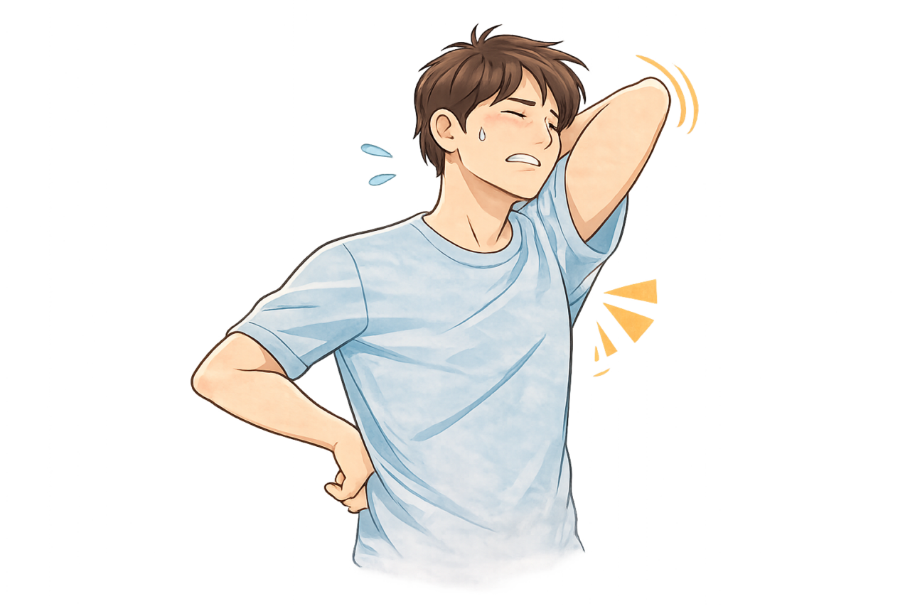 アクル整骨院 | 肩こり - 無理にストレッチ